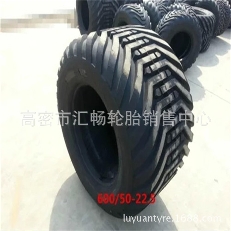防悬 浮沙漠工程轮胎 600/50-22.5联合捆草机轮胎 宽基轮胎