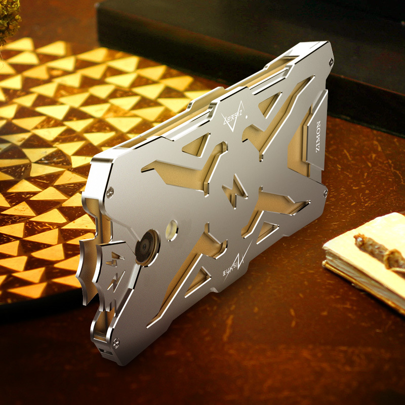 SIMON THOR Aviation Aluminum Alloy Shockproof Armor Metal Case Cover for MEIZU M6