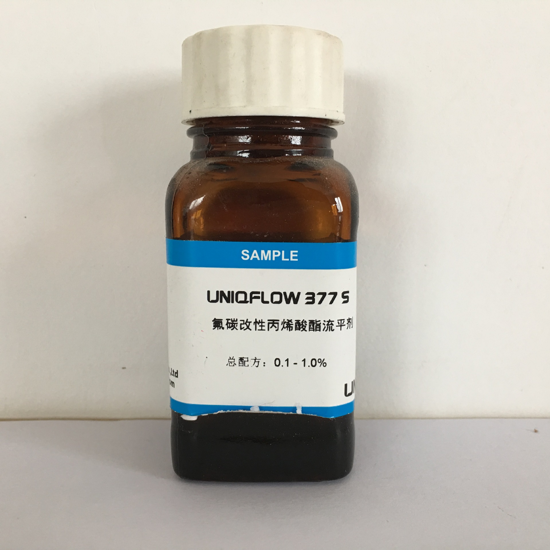 氟碳改性丙烯酸酯流平剂UNIQFLOW377S 长波流平 润湿性佳流平性好