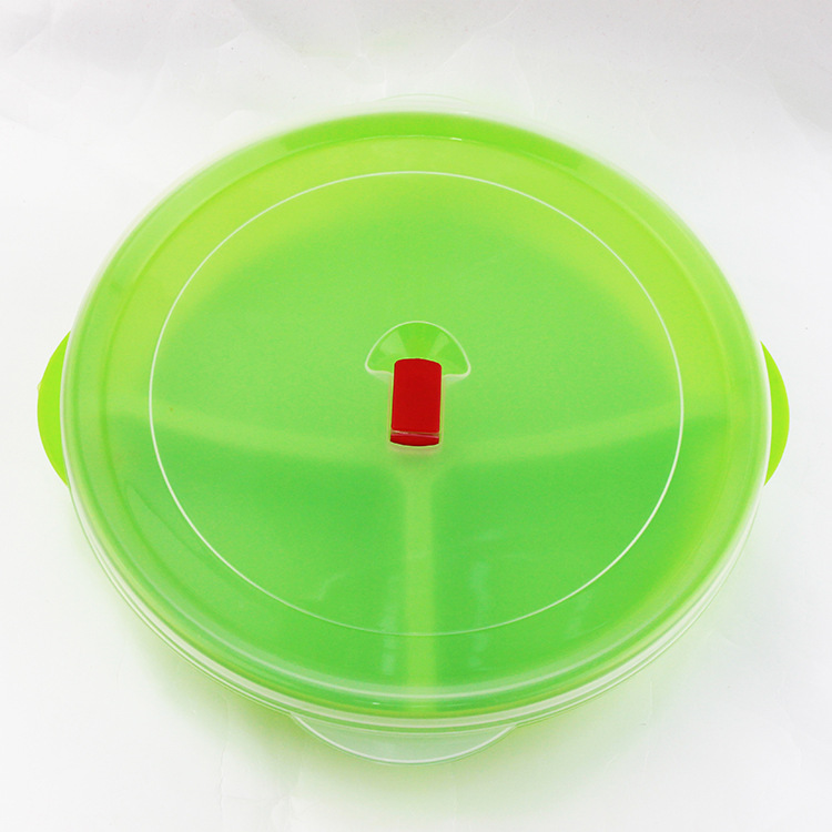 创意塑料餐盒饭盒 水果盘 沙拉碗 微波炉盘 pp饭盒