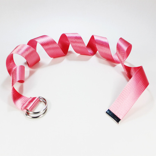 Wholesale woven canvas nylon men's belt Korean style canvas women's long belt factory direct supply