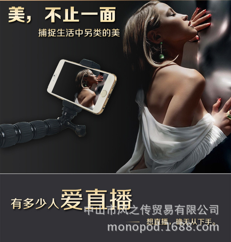 Perche selfie en Alliage d aluminium - Ref 3386767 Image 25