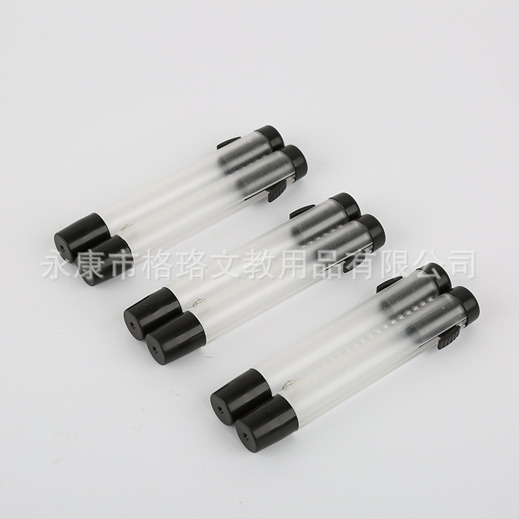 transparent teaching Water solubility chalk Cap of a pen With magnetic Sure blackboard chalk Cap of a pen Hand push