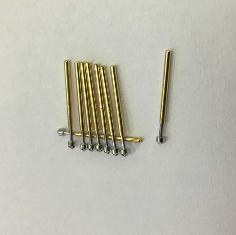 华荣探针 1.3测试顶针 导电弹簧针 P75-LM PA75-LM2 钻石头 镀镍