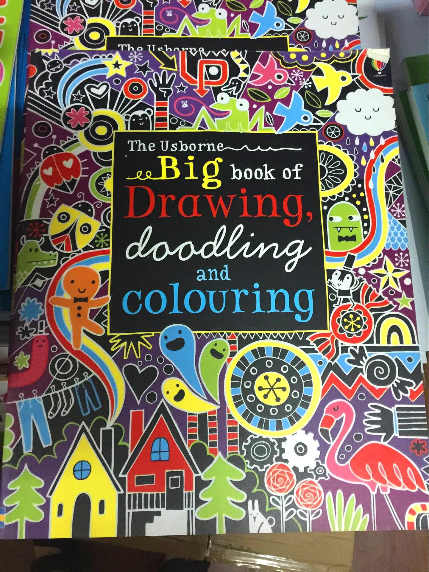 Flip book, coloring book