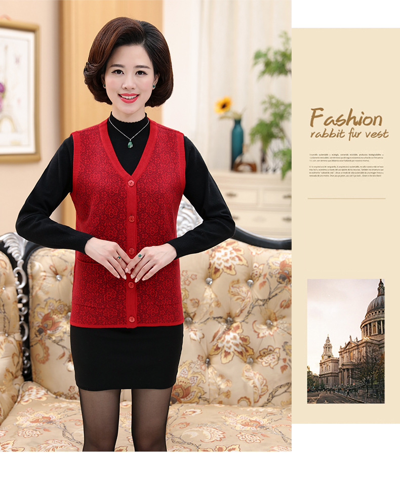 Gilet femme en Tricot - Ref 3317933 Image 24