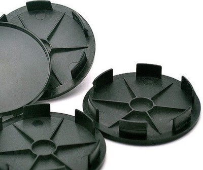 通用电镀轮毂盖 轮盖卡脚63MM/外径68MM 黑色/电镀色 轮毂盖