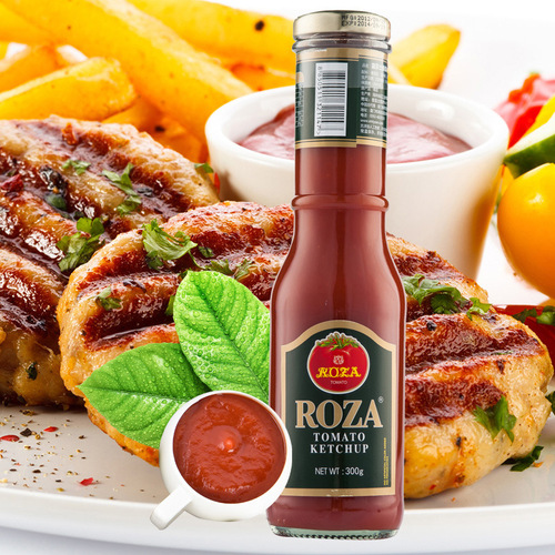 Imported from Thailand Roza Black Pepper Sauce Ketchup Sauce Seasoning