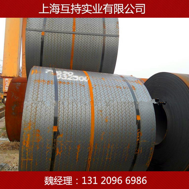 供应花纹板2.0mm 楼梯板 花纹钢板 防滑钢板 扁豆花纹板