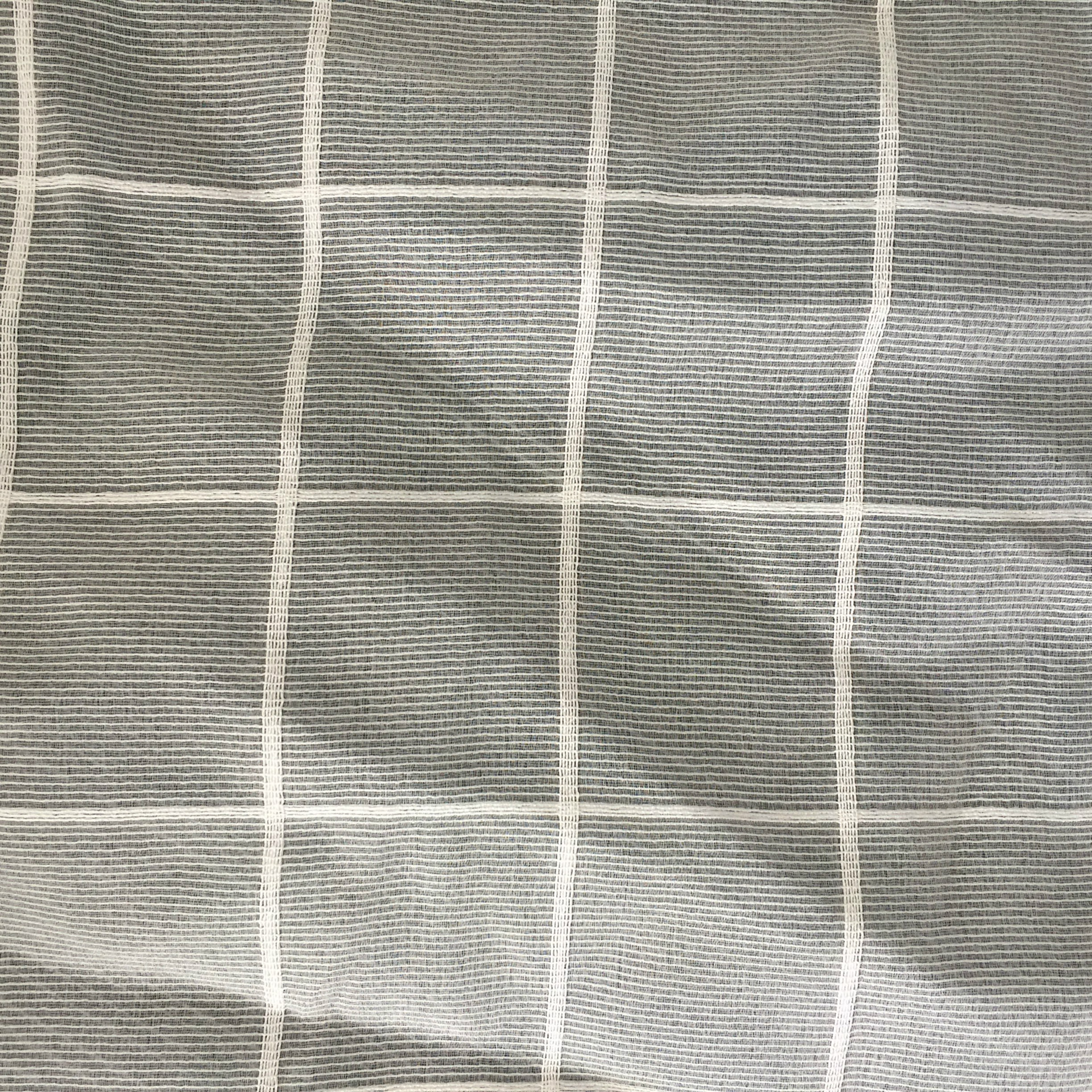 格子纱  服装装饰面料 出口品质  超软手感