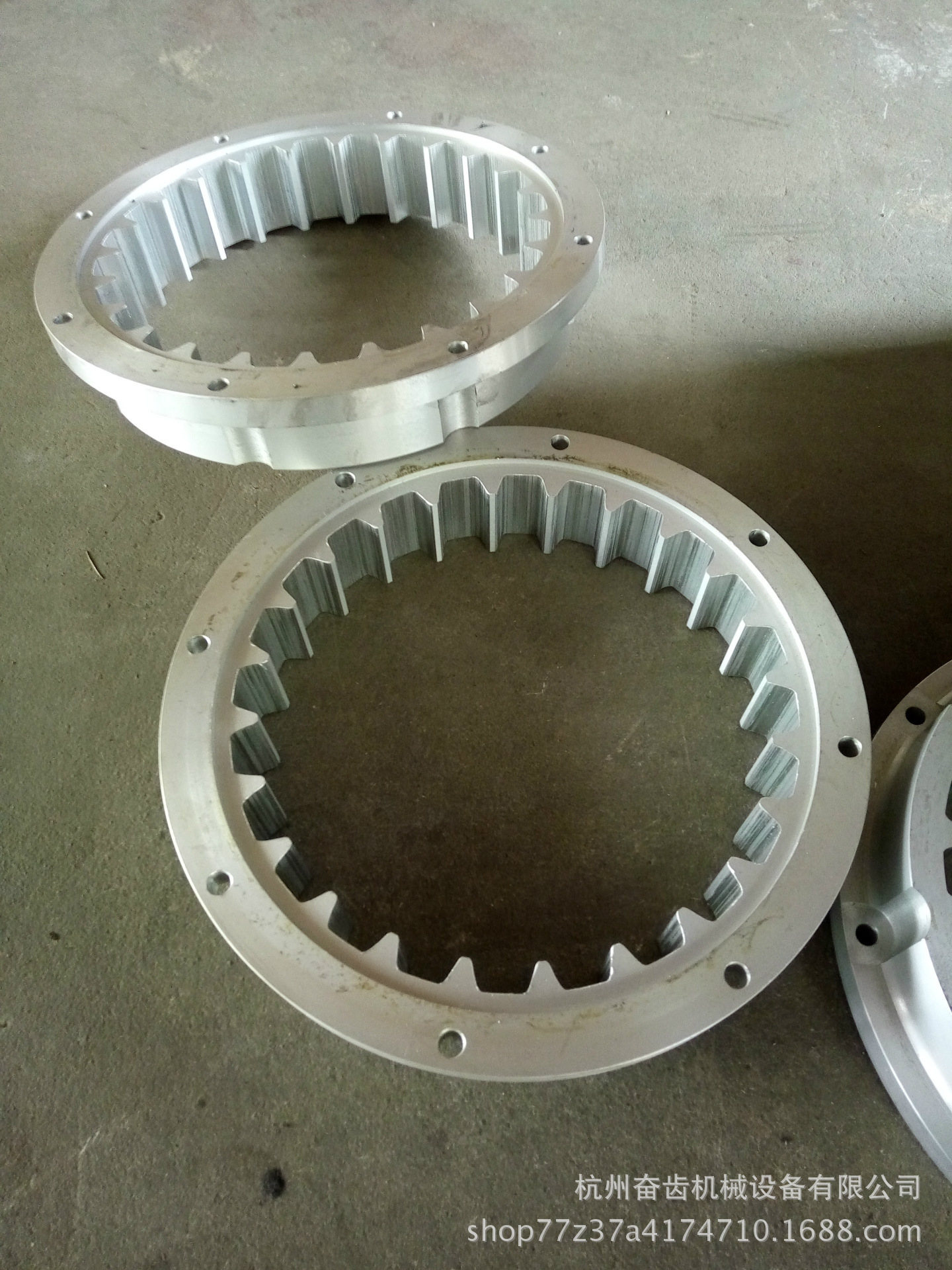 供应杭州前进船用齿轮箱HC600输入连接法兰内齿圈外齿圈