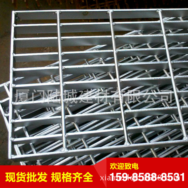 山东热镀锌钢格板厂家 防滑洗车房网格板排水地沟 镀锌钢格栅盖板