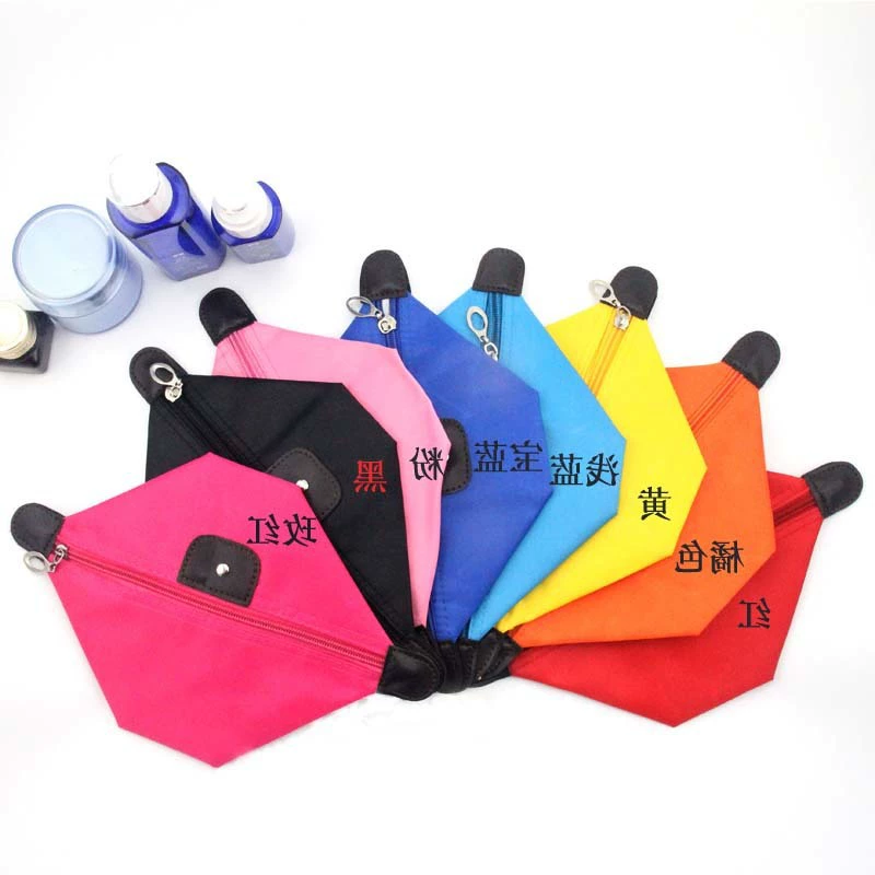 Корейский Стиль Милая косметичка для пельменей карамельный цвет складная сумка для хранения пельменей слиток макияж мыть женская сумка