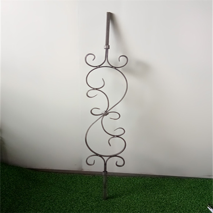 铸铁楼梯扶手花别墅楼梯花螺纹杆梯花阳台护栏配件别墅专用钢制