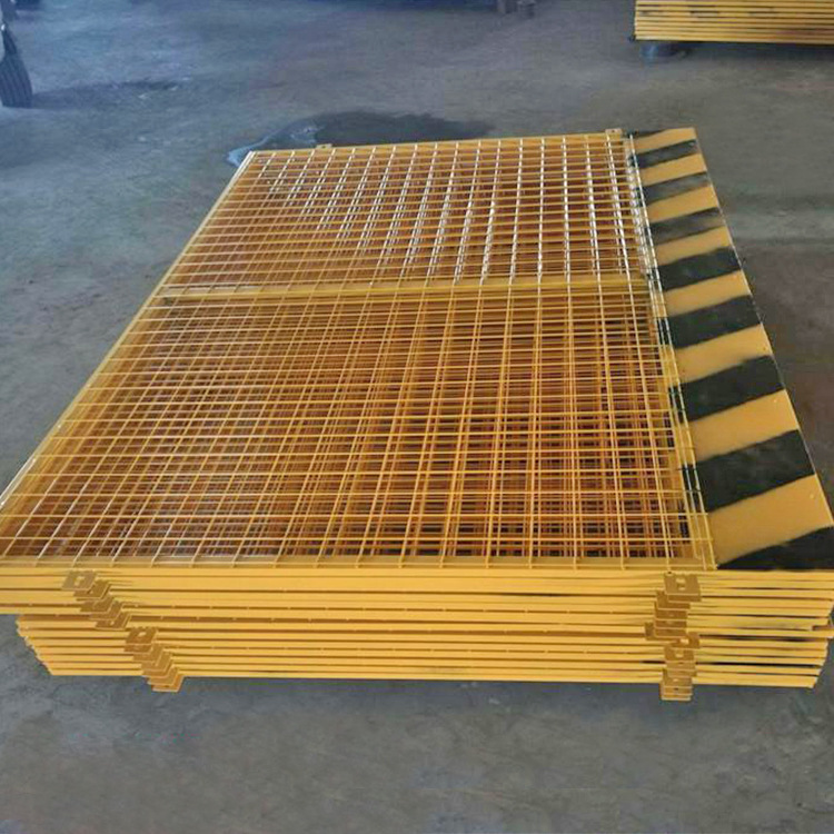 基坑护栏护栏网建筑工地基坑临边防护栏仓库隔离网施工电梯门