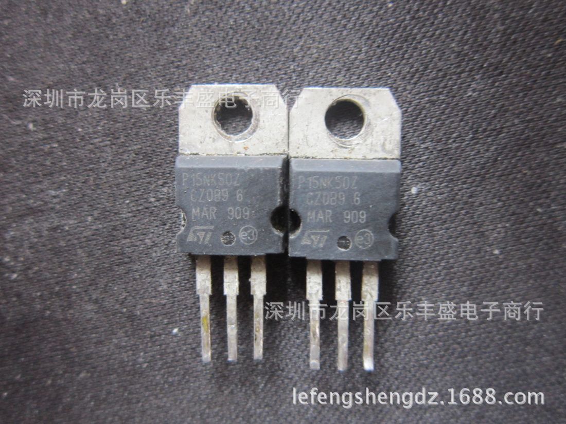 P15NK50Z STP15NK50Z 拆机ST TO-220 N通道 功率MOS 14A 500V