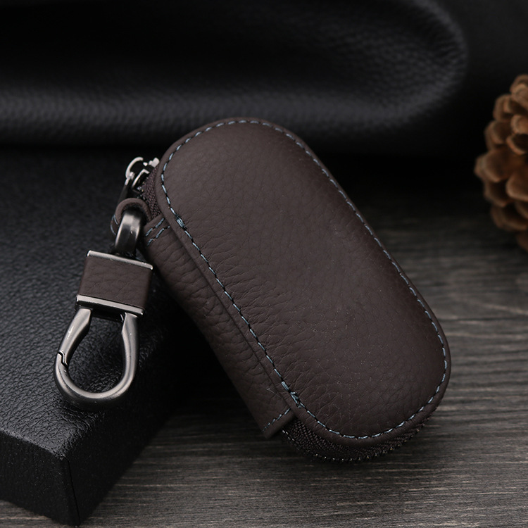 Manufactor Various Auto Logos automobile genuine leather key case General fund wholesale Utility vehicles Litchi Spoon Pack smart cover