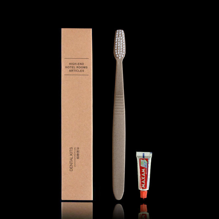 酒店用品批發 賓館客房壹次性洗漱用品 居家待客壹次性牙刷牙具