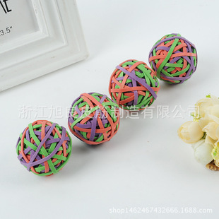 Colorful Rubber Band Ball Hair Accessories and Hair Ropes Are Available in Various Colorfuls. Factory Direct Sales and Wholesale