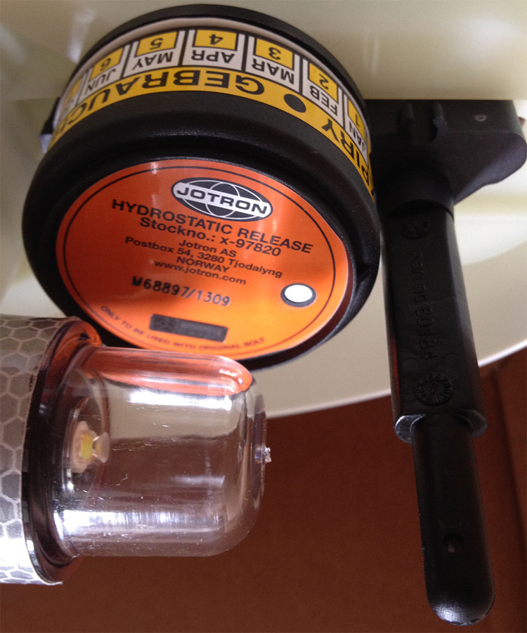 原装挪威JOTRON HRU 1 X97820静水压力释放器JOTRON TR40