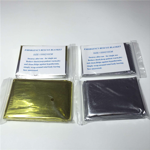 160*210 emergency blanket, thermal blanket, outdoor emergency mat, survival blanket, first aid kit accessories, first aid sleeping bag