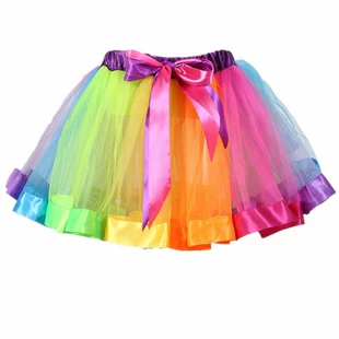 Детская юбка-пачка tutu из сетки 6 цветов