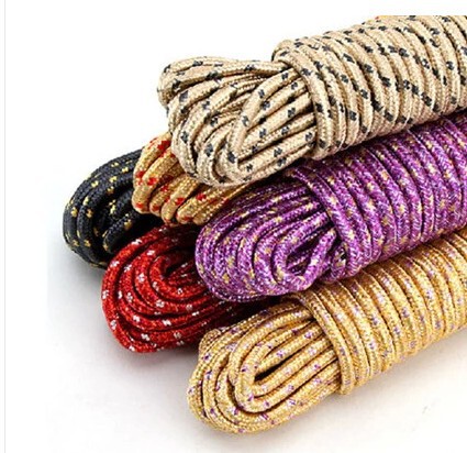 Outdoor 20 meters thick nylon drying quilt hanging clothesline clothesline windproof and non-slip clothesline