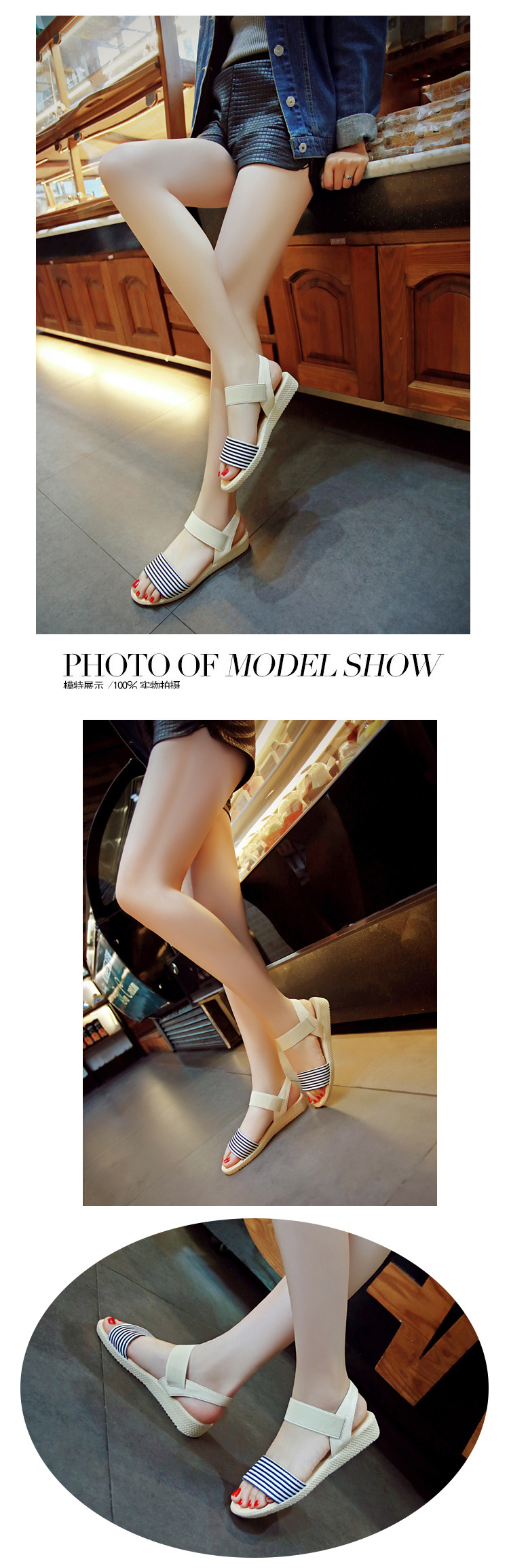 Chaussures été pour femme en Caoutchouc - Ref 3346541 Image 12