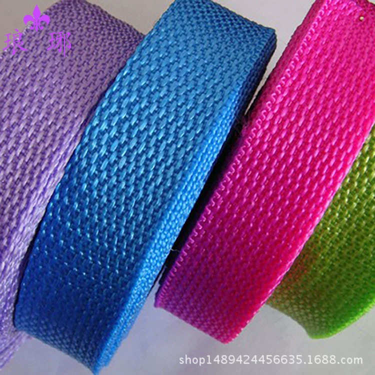 Завод питания полипропиленовые лямки PP кромки пояса черный и белый цвет простой лямки эластичный пояс