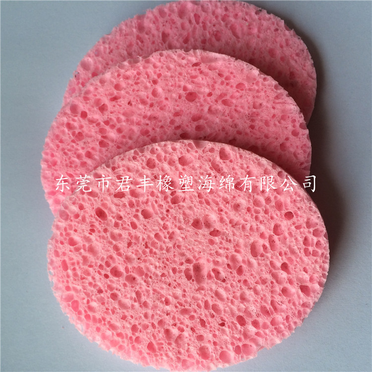 君丰供应 加湿器吸水海绵纤维垫片实验室 吸水环保木浆棉椭圆形