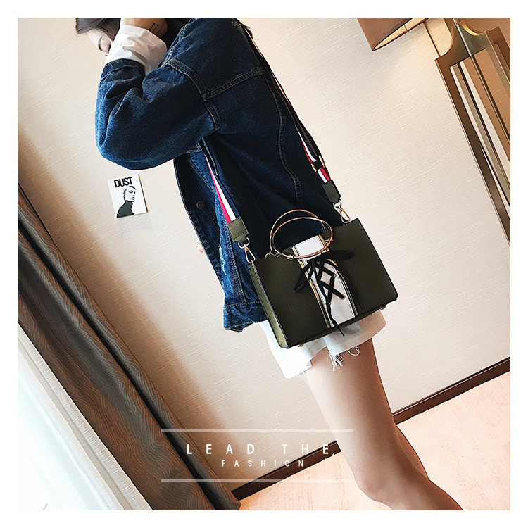 Korean version PUfashion bag (Pink)NHPB0232-Pink