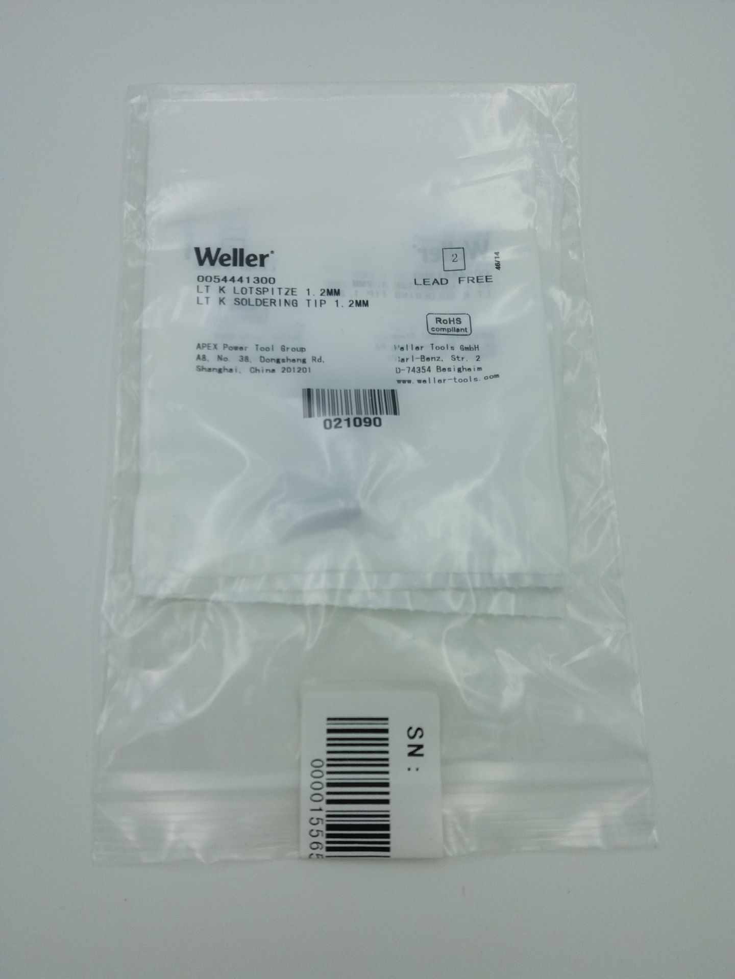 威乐美国 T0054440876 LT 33CP  烙铁咀  烙铁头