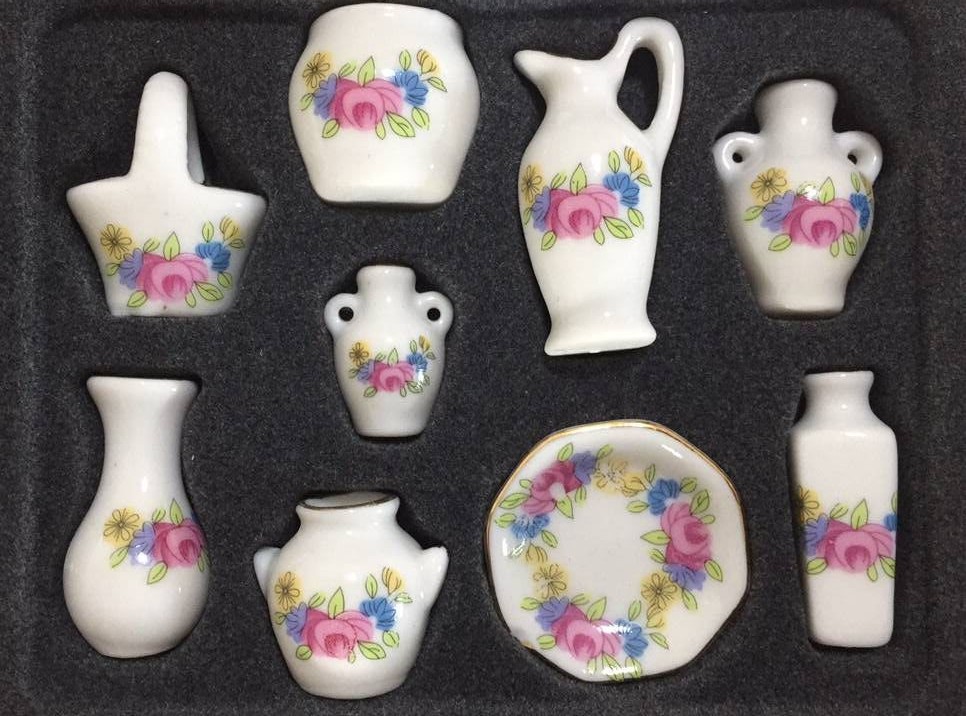 dollhouse  miniaturesʳ�� diy ģ�ͷ�������������� �մɲ��