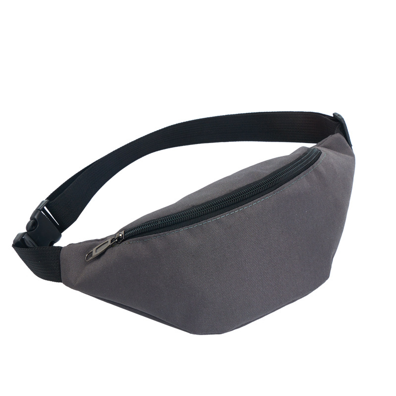Unisex Basic Streetwear Solid Color Oxford Cloth Waterproof Waist Bags display picture 3