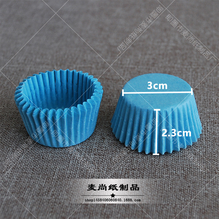 El comercio exterior de exportación de alimentos de alta calidad de alta temperatura resistente a la nieve Mei Niang bandeja de papel para hornear de tamaño pequeño taza de papel de pan venta al por mayor
