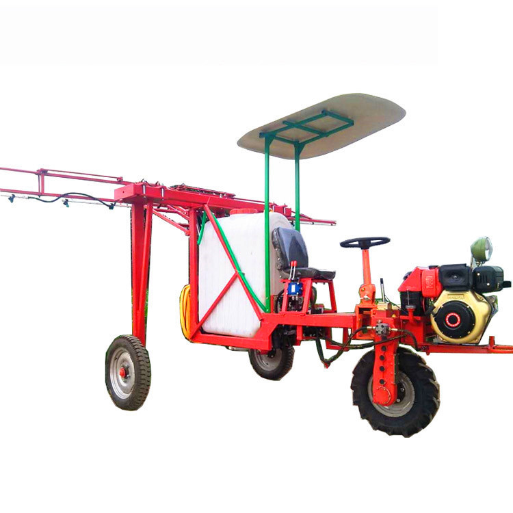 方向盘自走式旱田作物喷杆喷药机 柴油机大马力