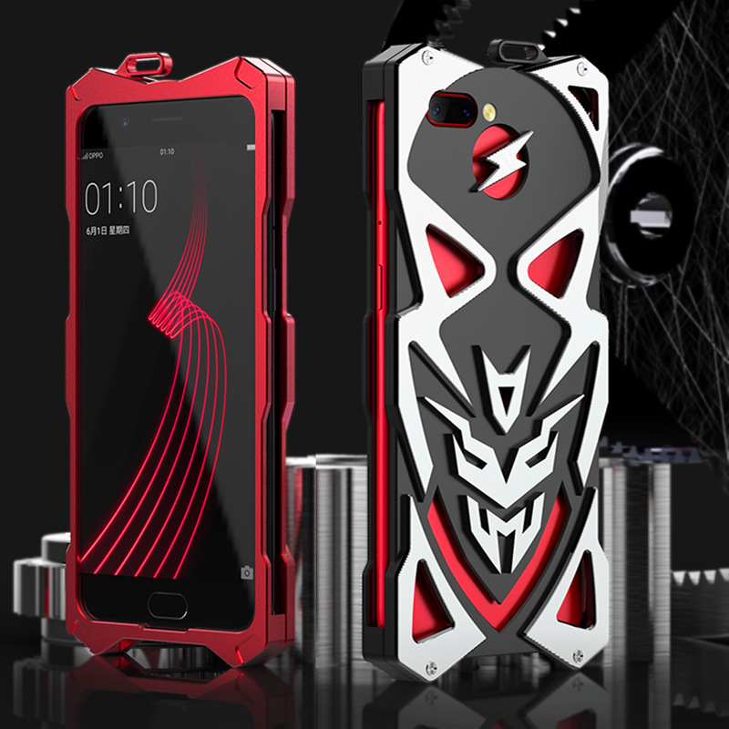 SIMON THOR Ⅱ Aviation Aluminum Alloy Shockproof Armor Metal Case Cover for OPPO R11 & OPPO R11 Plus