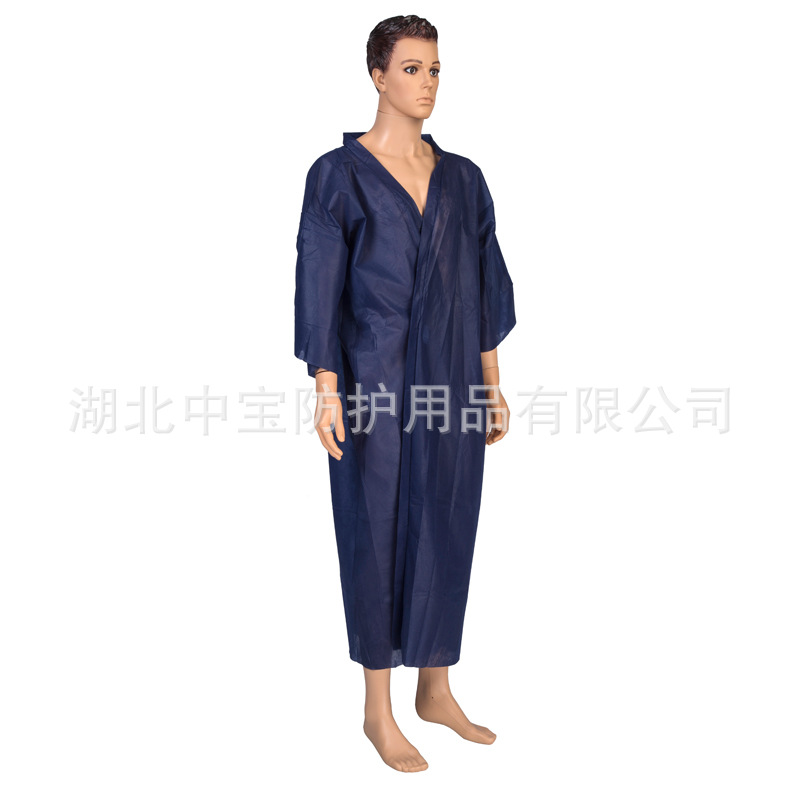 厂家直销一次性酒店浴袍美容院汗蒸桑拿服洗浴中心男款女款和服批