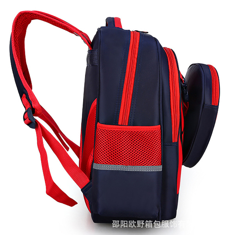 Spiderman Schoolbag Schoolboy Schoolboy Backpack Detachable Schoolbag Baby Superman Schoolbag