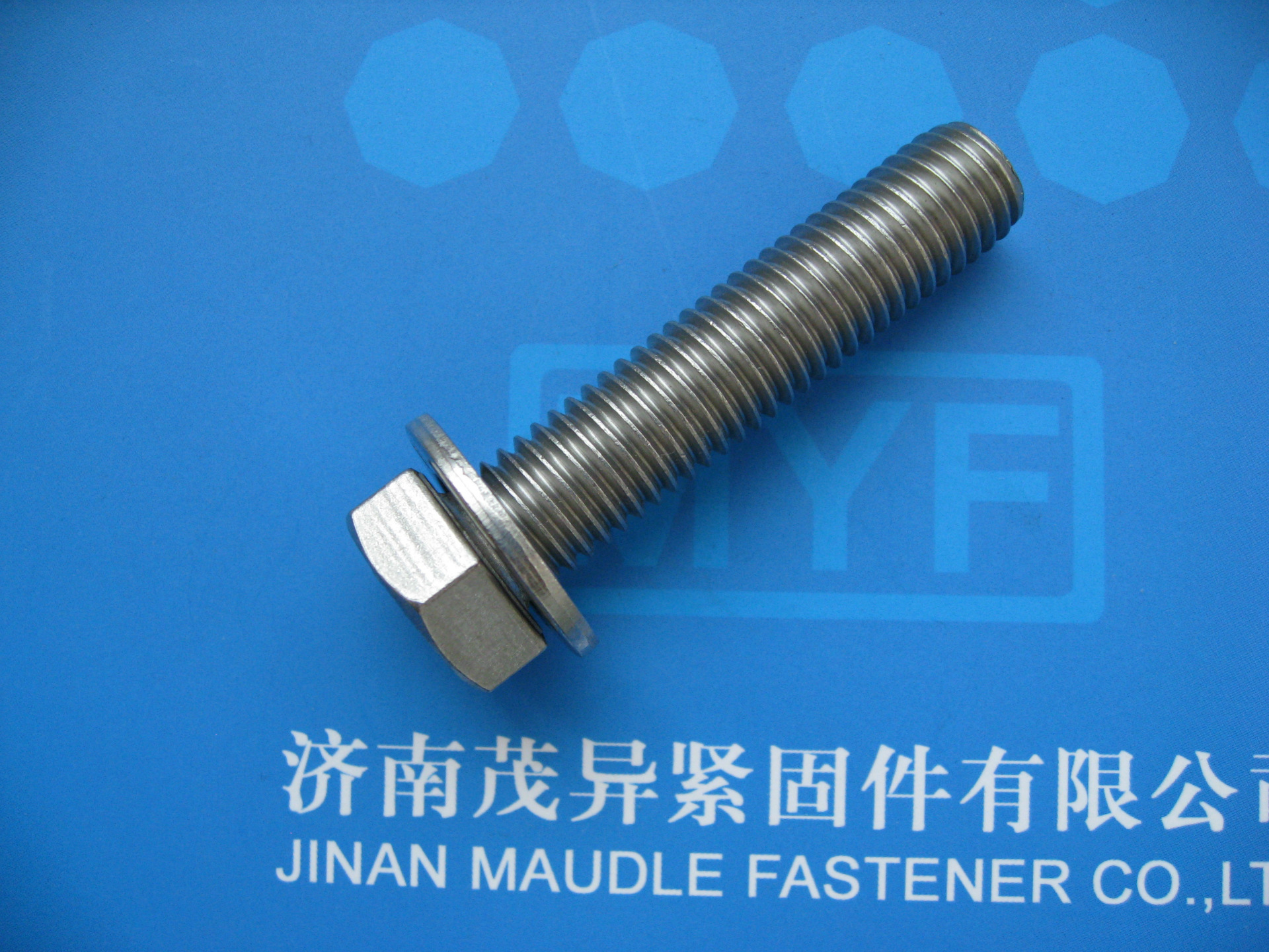 外六角螺栓和平垫圈组合DIN6900-1-1990