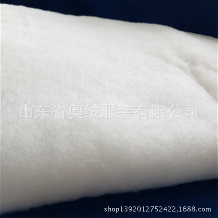 保暖衬衫用纯桑蚕丝保暖棉 50g超薄蚕丝棉絮片 蚕丝针刺棉