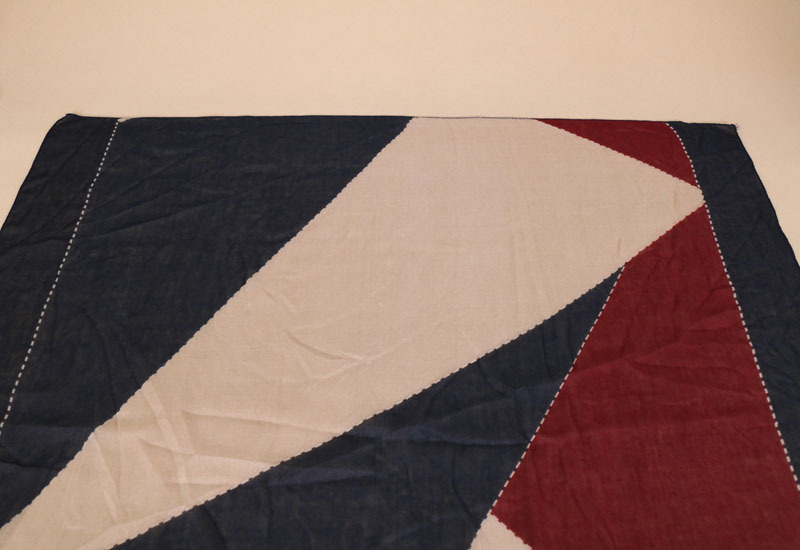 #5藏青边 (4) 加密巴厘纱包头长巾