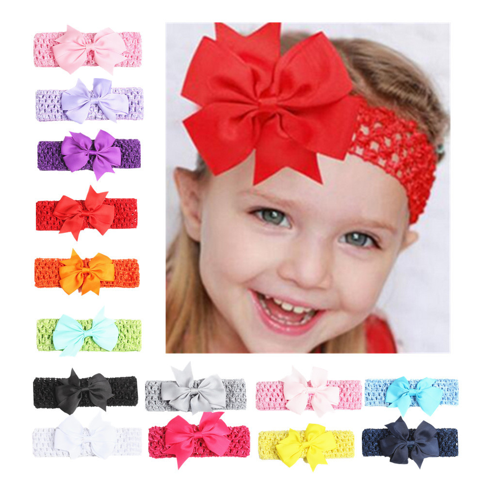 18g Weight Hair Band Hair Accessories Type Daily Occasion Polyester cotton Material Bow Knot Pattern Kid'S Gender Hollow Out Design Fashion Style Fashion Bow Knot Polyester Cotton Hollow Out Hair Band 3
