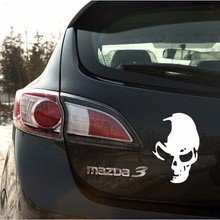 汽车贴纸图片反光贴图鬼怪恶灵骑士骷髅车贴魔鬼个性恐怖涂鸦
