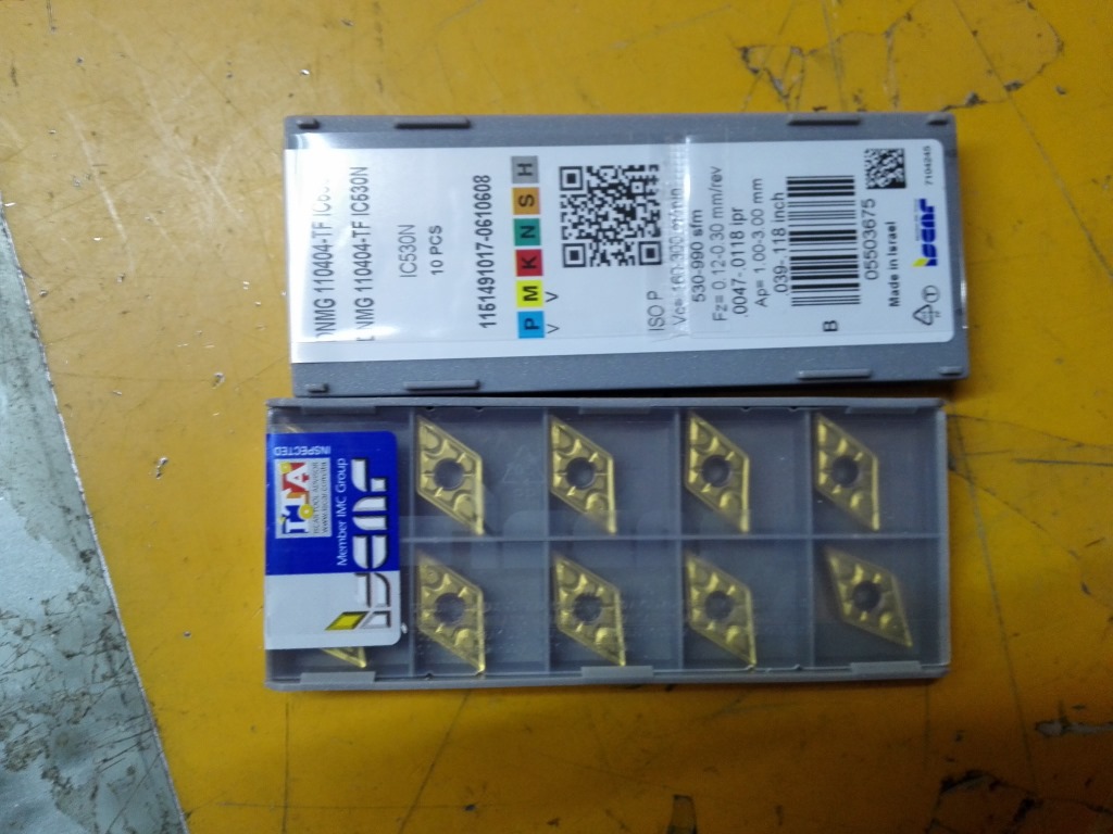 伊斯卡车刀片DNMG110404-TF IC530N正品以色列刀片