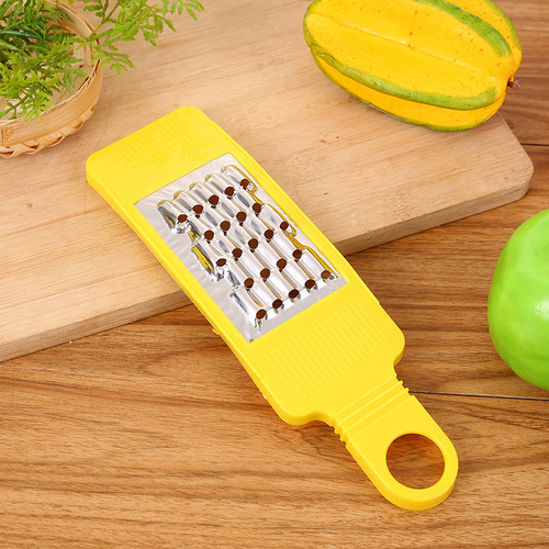 Creative No. 10 stainless steel sheet plastic grater kitchen gadgets vegetable cutter daily necessities wholesale
