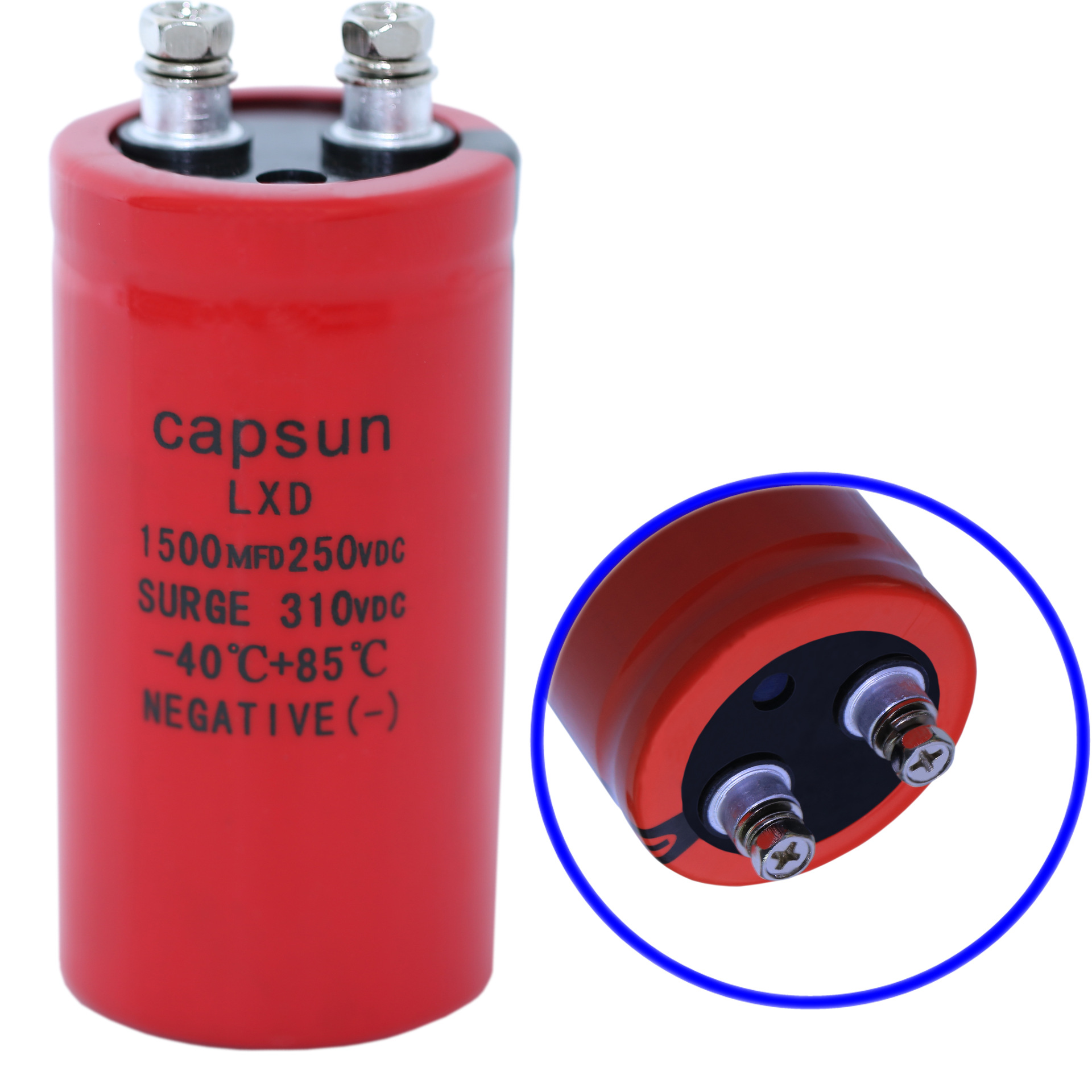 青佺电解电容电解电容 LXD系列 1200UF250V 混合动力铝电解电容器