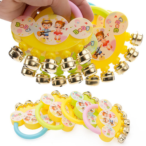 New maternal and infant gifts, early education teaching aids, newborn baby hand rattles, baby toys 0-1 years old, street stall hot selling batch