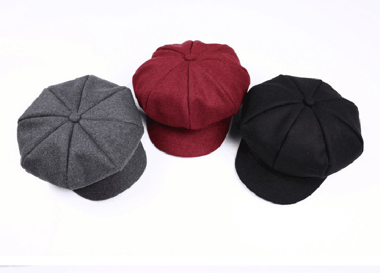 Young And Middle-aged Thermal Cap - Red