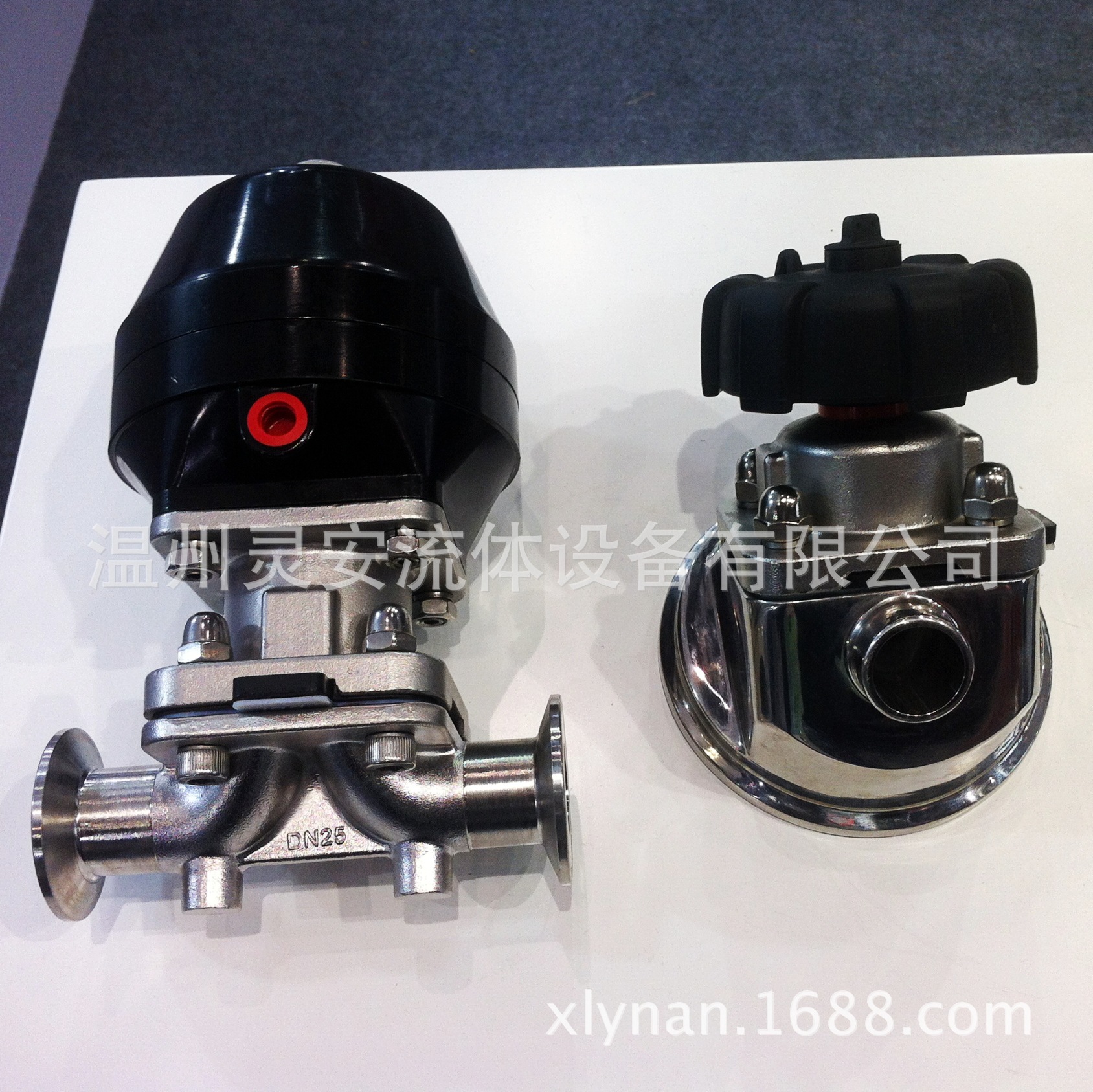 2"罐底隔膜阀 隔膜罐底阀 手动罐底隔膜阀  卫生级手动罐底阀